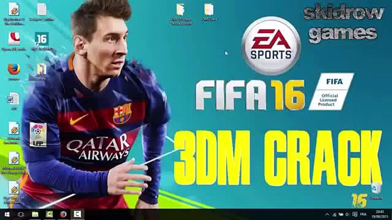 FIFA 16 crack 3dm working win7 8 10 -new