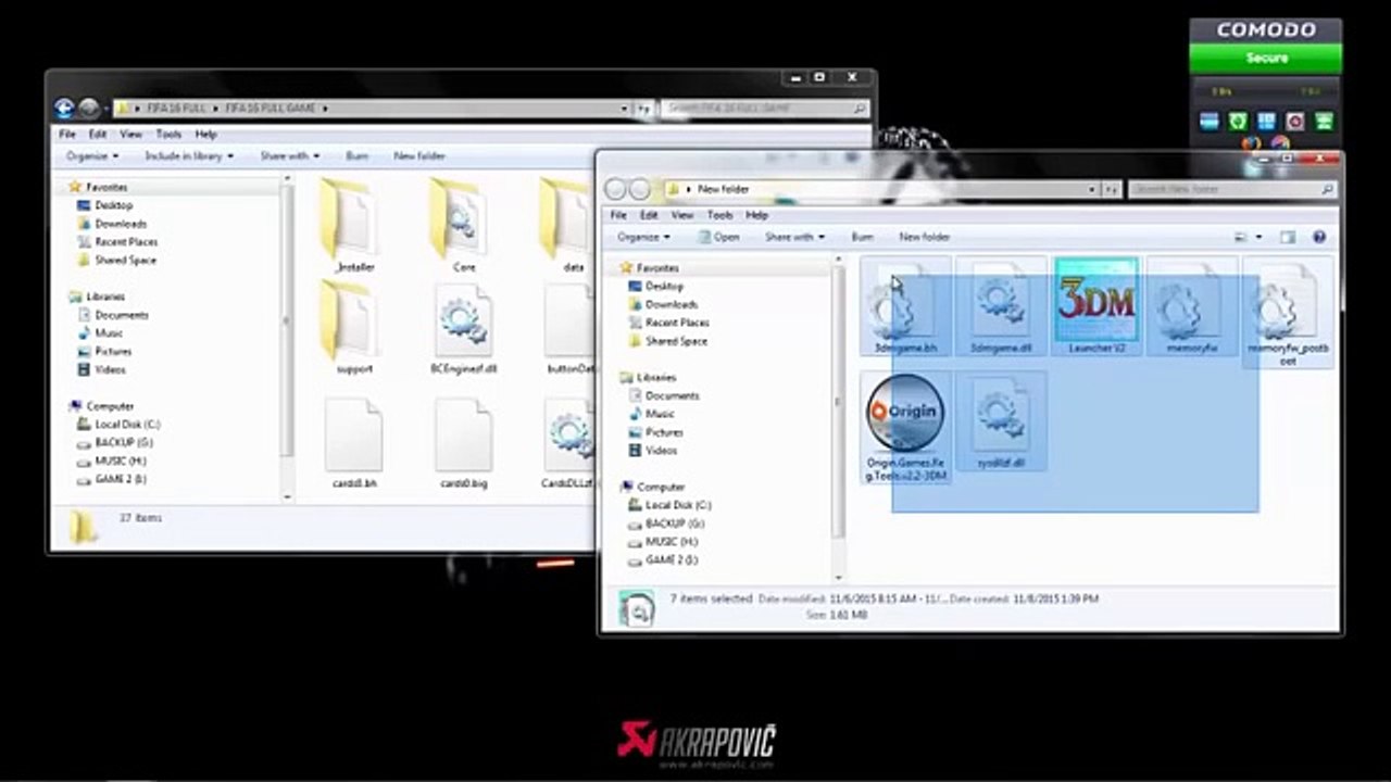 Download Fifa 16 Crack Only New Method Activation Script by 3DM Team
