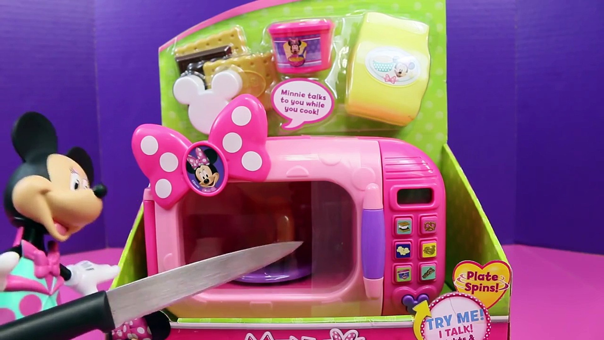 minnie mouse toy microwave