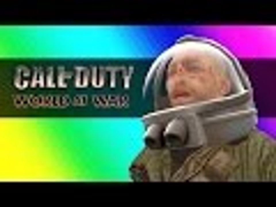 Call of Duty WaW Zombies - Moon Zombies! (Call of Duty WaW Zombies Custom Maps, Mods, & Funny Moments)