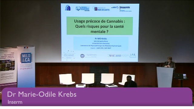 Colloque Jeunes et cannabis 11 février 2016 – Intervention du Dr Marie-Odile KREBS, PhD, Inserm
