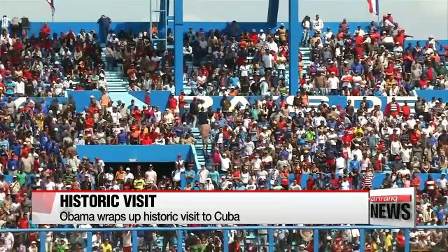 Obama wraps up historic visit to Cuba
