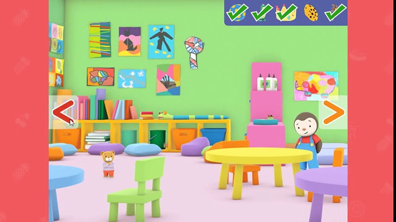 T'choupi à l'école - dessin animé français  Tchopi en Francais
