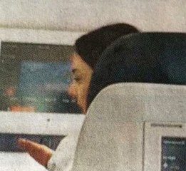 Ebru Gündeş'in Uçakta Çekilen Fotoğrafı