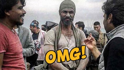 Never Seen Before Shahid Kapoor Rugged Look In Rangoon