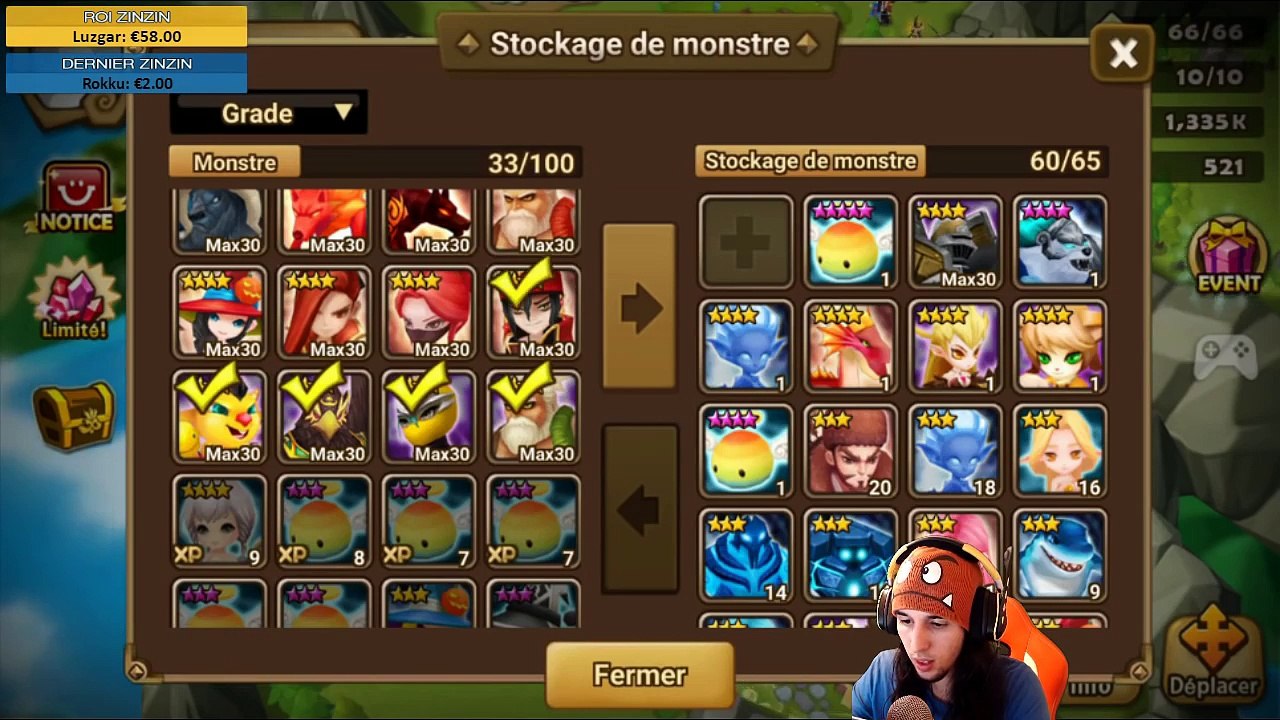 INVOCATION MONTAMAGIC ! SUMMONERS WAR FR