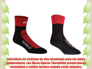 BBB Thermofeet BSO-11 - Calcetines de ciclismo de invierno color rojo talla 39-42