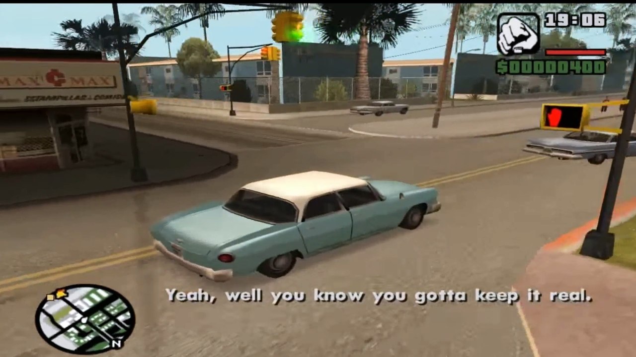 GTA San Andreas Mission Walkthrough Mission 6 Nines and AK's