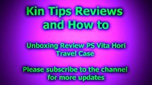 Unboxing Review Sony Playstation PSV PSVITA PS Vita Japanese Hori Travel Case Licensed