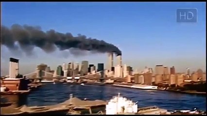 9-11 attack on twin towers with music from James honor