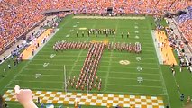 The University of Tennessee Volunteers 'Power T'   Pride of the Southland Marching Band (World Music 720p)