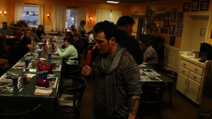 Franz Goovaerts doing In The Ghetto for soundcheck 2016