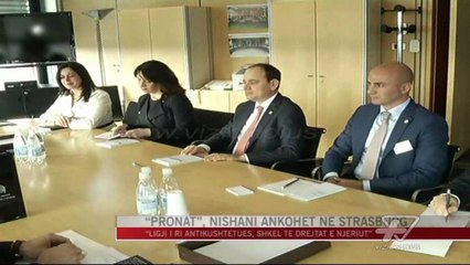 “Pronat”, Nishani ankohet në Strasburg - News, Lajme - Vizion Plus