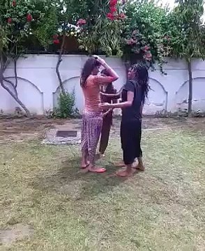 Hostel girl enjoying Rainy day