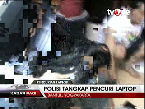 Polisi Bekuk Sindikat Pencuri Spesialis Laptop di Kos-kosan