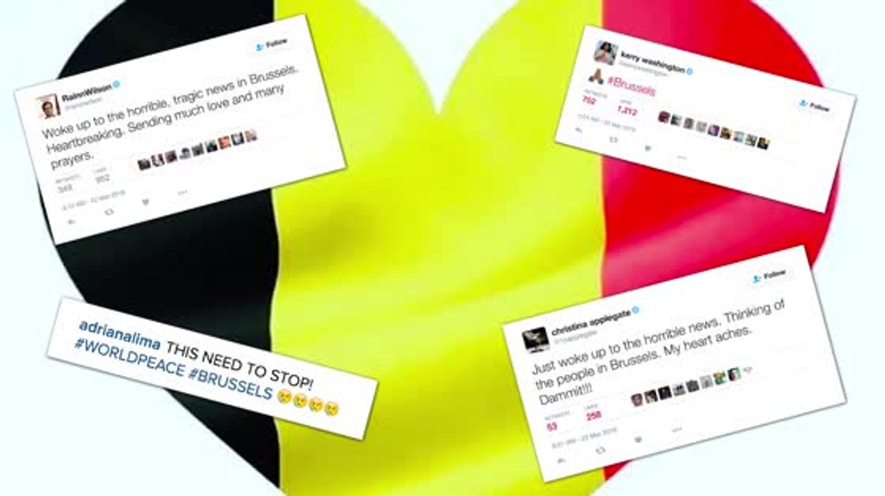 Miley Cyrus et d'autres stars réagissent aux attaques de Bruxelles