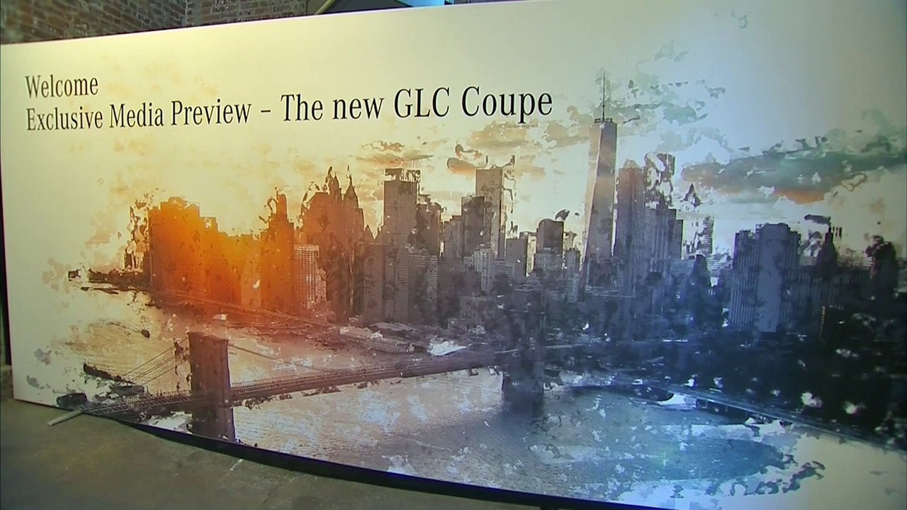 Nuova Mercedes-Benz GLC Coupé Live Al New York...