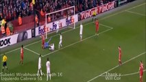 Liverpool vs Augsburg 1-0 Highlights & Goals 2015-16 Europa League 25-02-2016