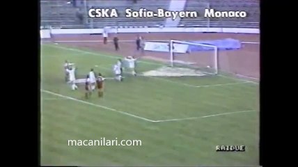 06.11.1990 - 1990-1991 European Champion Clubs' Cup 2nd Round 2nd Leg CSKA Sofya 0-3 Bayern Münih