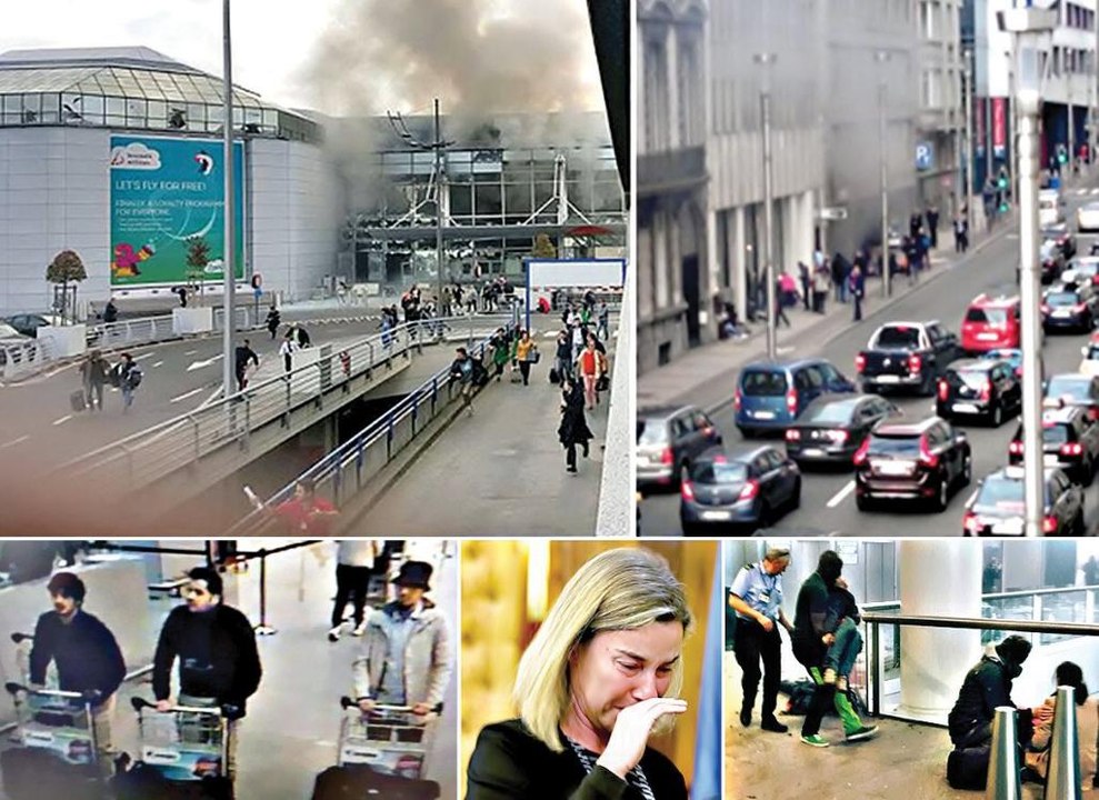 Two Explosions At Brussels Airport In Belgium 37 killed,200 Injured _Breaking News_Full Story Bomb blast at Brussels airport, 37 killed,200 Injured