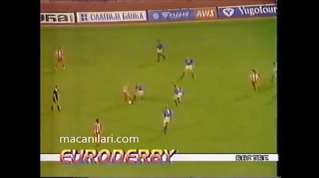 24.10.1990 - 1990-1991 European Champion Clubs' Cup 2nd Round 1st Leg Crvena Zvezda 3-0 Glasgow Rangers