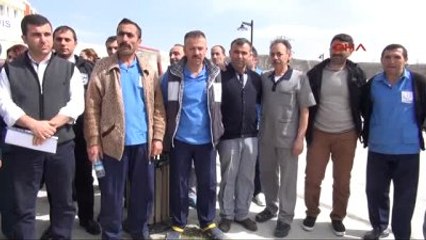 Sivas'taki Taşeron İşçilerin Kadro Sevinci