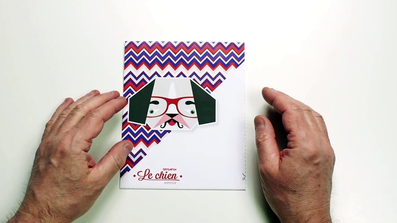 Tutoriel, comment réaliser votre Origamix Hipster Le Chien – La Poste