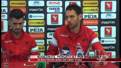 Kuqezinjtë, përgatitjet për miqësoret - News, Lajme - Vizion Plus