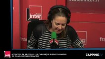 Attentats de Bruxelles – France Inter : Charline Vanhoenacker répond avec humour aux terroristes...