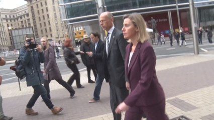 Minute de silence et recueillement observés par les autorités à Schuman et Maelbeek