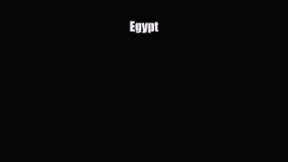 Read ‪Egypt Ebook Free
