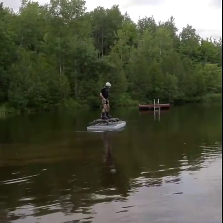 Candian Invented a hoverboard