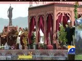 Floats depicting culture of all provinces shown in Pakistan Day Parade -23 March 2016