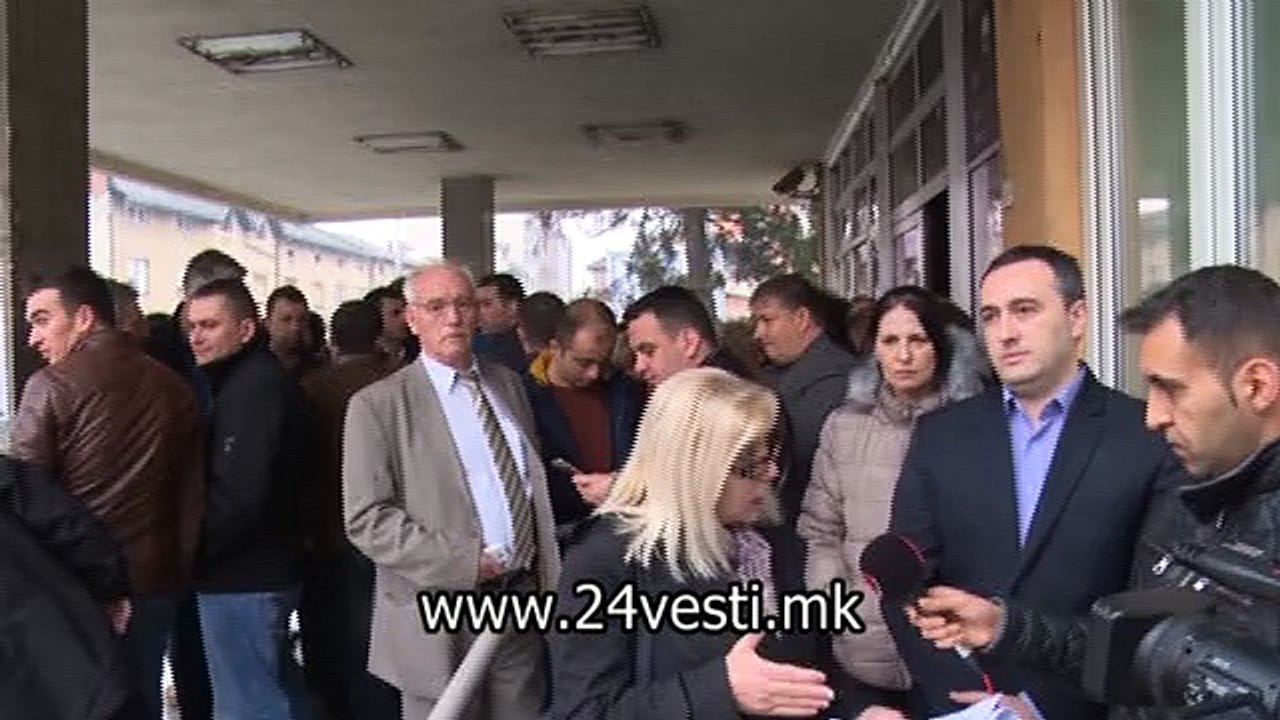 MAJA TETOVO STRAJK NA SUDSKA ADMINISTRACIJA 23 03 2016