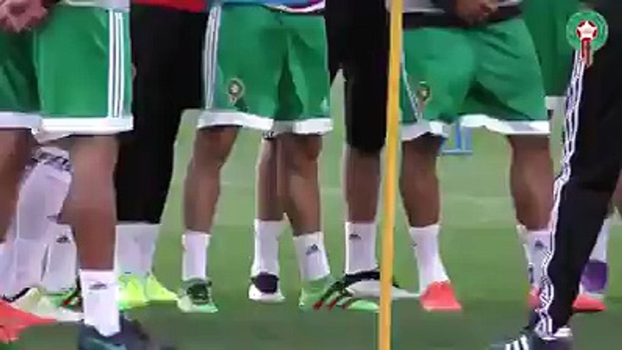 فيديو تداريب المنتخب بمراكش