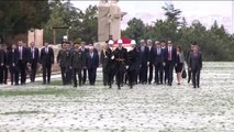 Romanya Cumhurbaşkanı Klaus Iohannis - Anıtkabir Ziyaret - Ankara