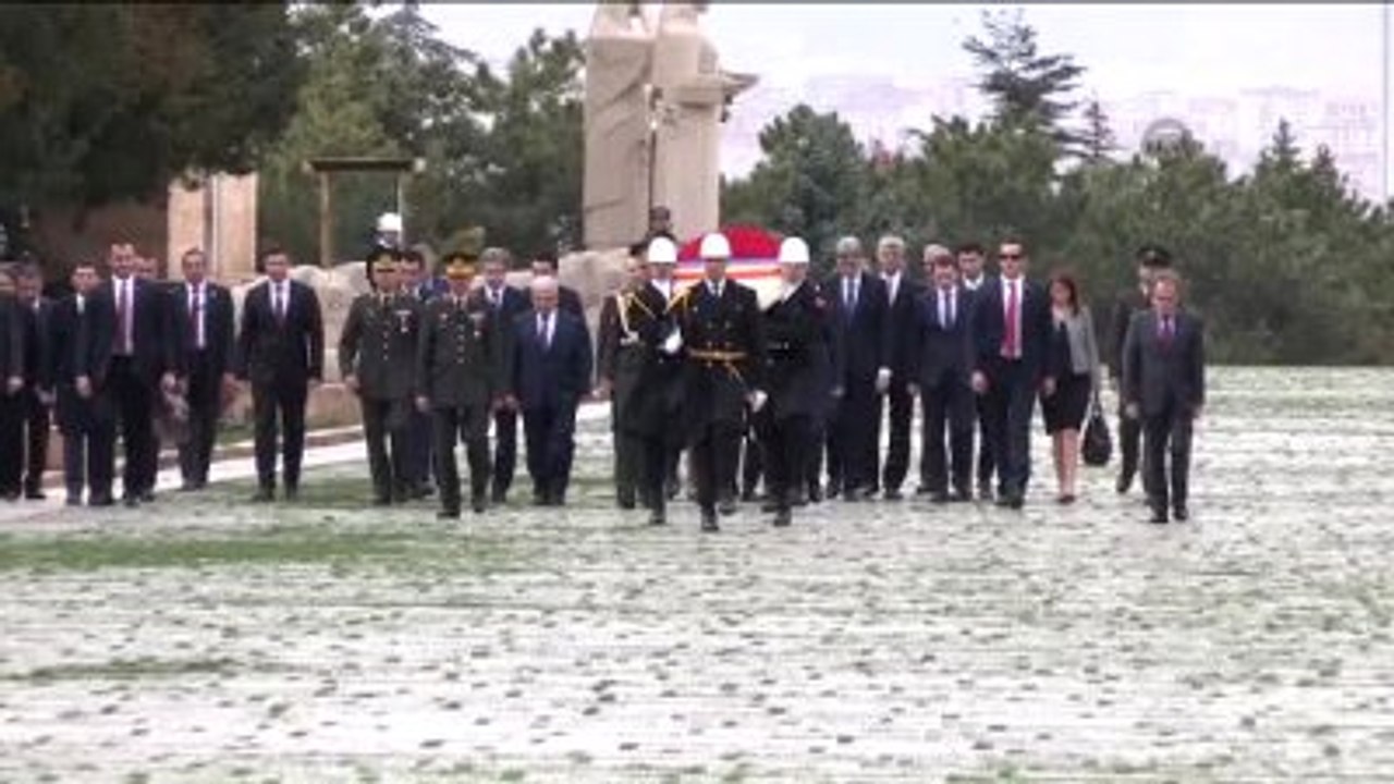 Romanya Cumhurbaşkanı Klaus Iohannis - Anıtkabir Ziyaret - Ankara