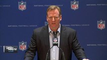 Roger Goodell speaks at the NFL Annual Meeting