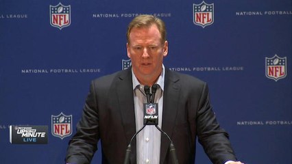 Roger Goodell speaks at the NFL Annual Meeting