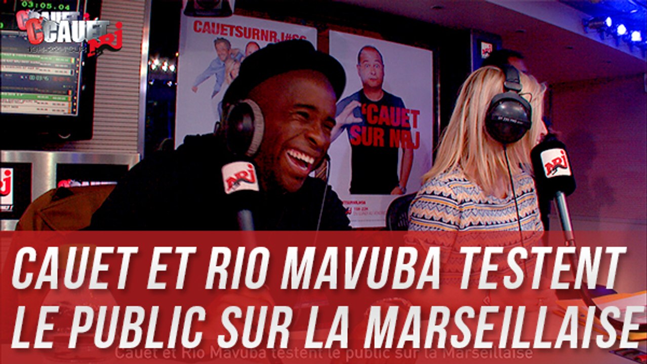 Cauet et Rio Mavuba testent le public sur la Marseillaise - C'Cauet sur NRJ