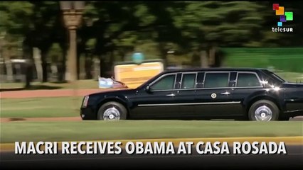 Obama Visits Casa Rosada