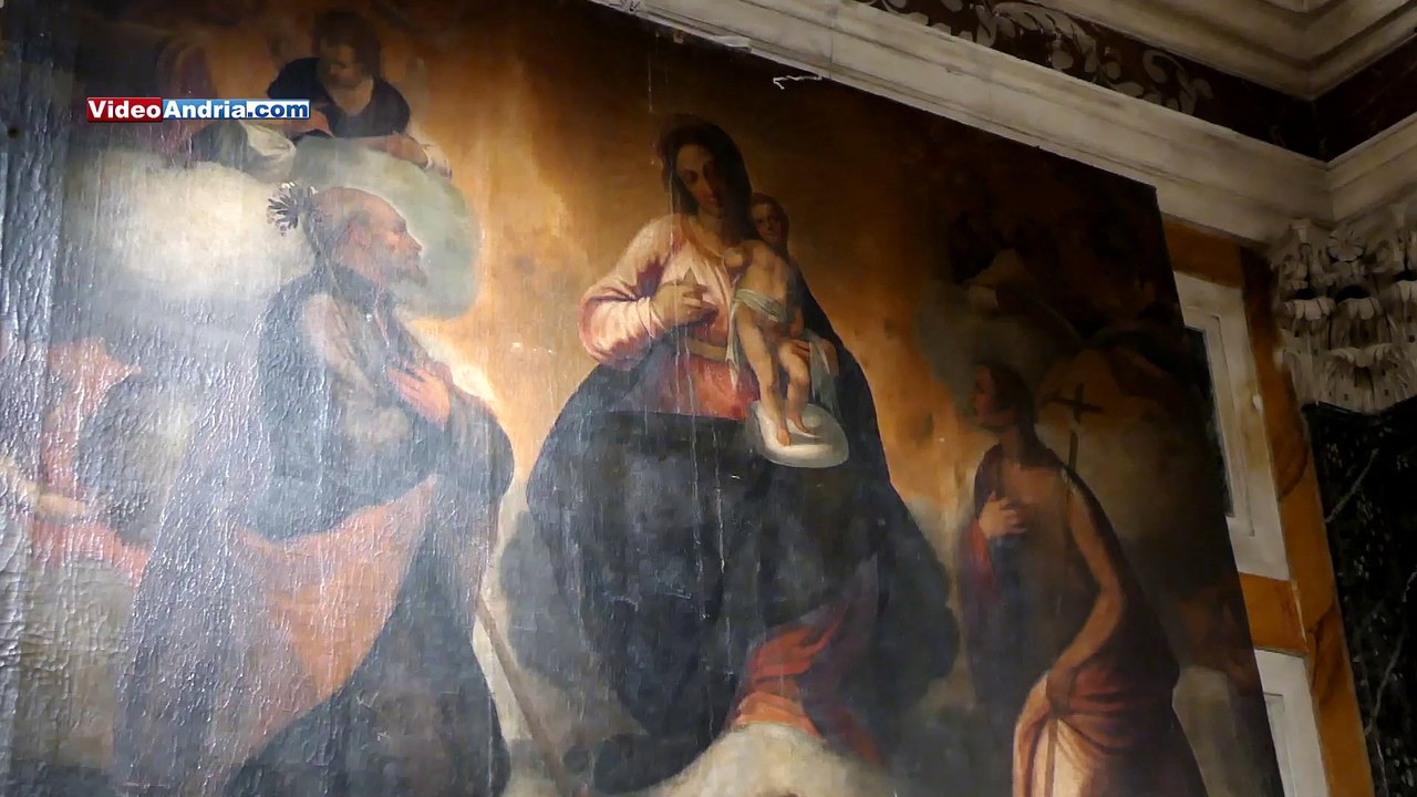Lavoro record per l'andriese Marzano: nuova cornice per la Sacra Conversazione di Minervino Murge