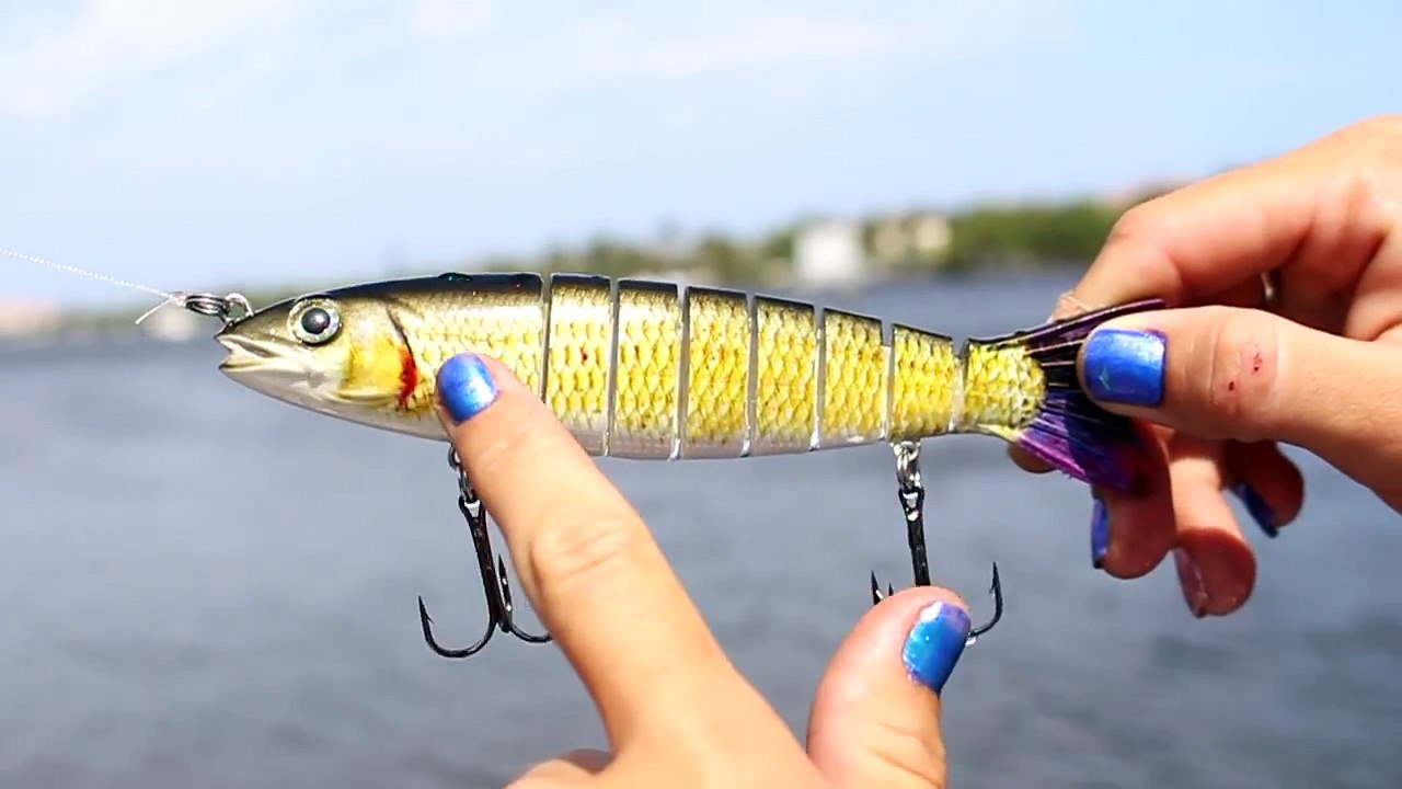 Fishing Girl How To: Jointed Hard Plastic Crankbait