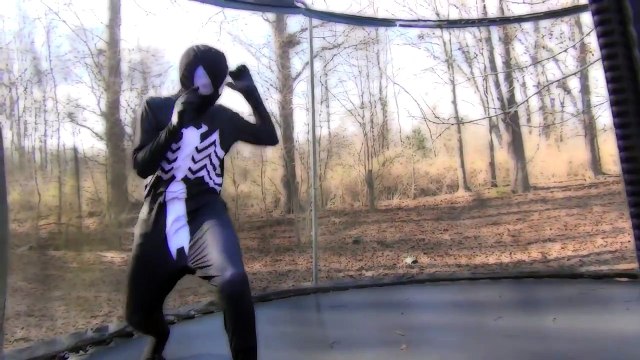 Black Spiderman vs Hulk Gloves vs Venom - Superhero Battle Movie in real life !!! IRL Cartoon