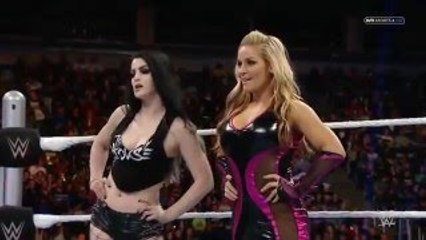 720pHD WWE Main Event 03/11/16 Paige & Natalya vs Naomi & Tamina