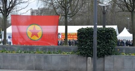 Brüksel'deki Tepki Çeken PKK Çadırı Kaldırıldı