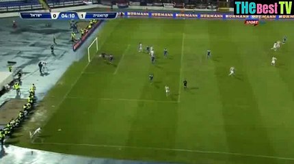 Ivan Perisic Goal 1-0 Croatia vs Israel