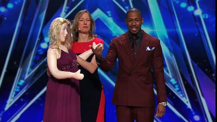 Joanna Kennedy Nick Cannon Gets Kissing Lesson from Intimacy Expert - America s Got Talent 2015 || Full HD Version ||