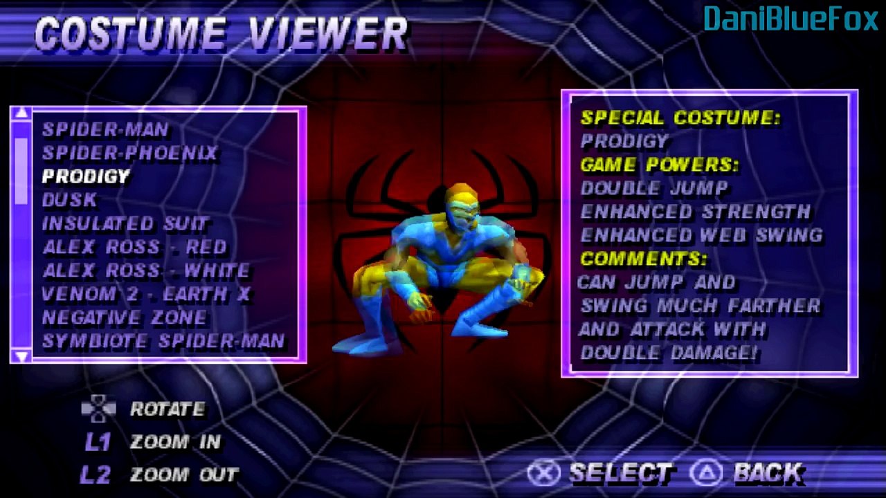 Spiderman 2: Enter Electro - All unlockable costumes