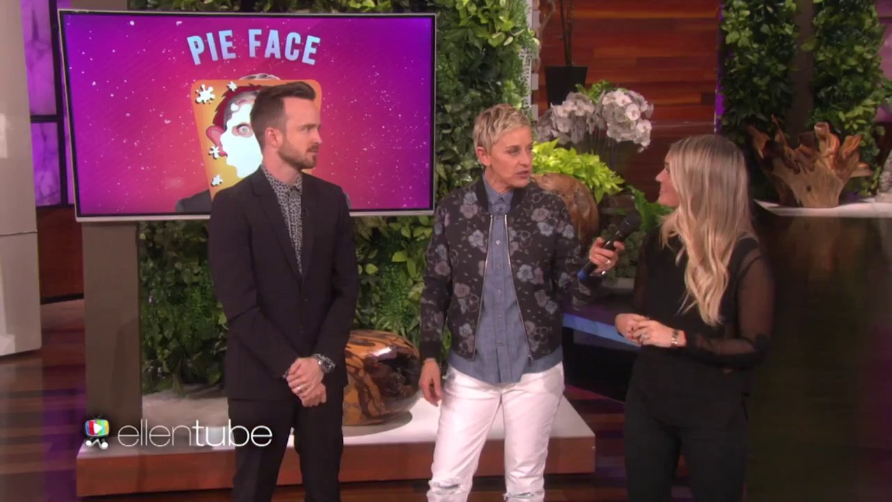 Pie Face with Aaron Paul